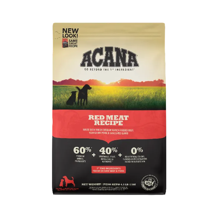 ACANA HERITAGE DOG 4.5# RED MEAT