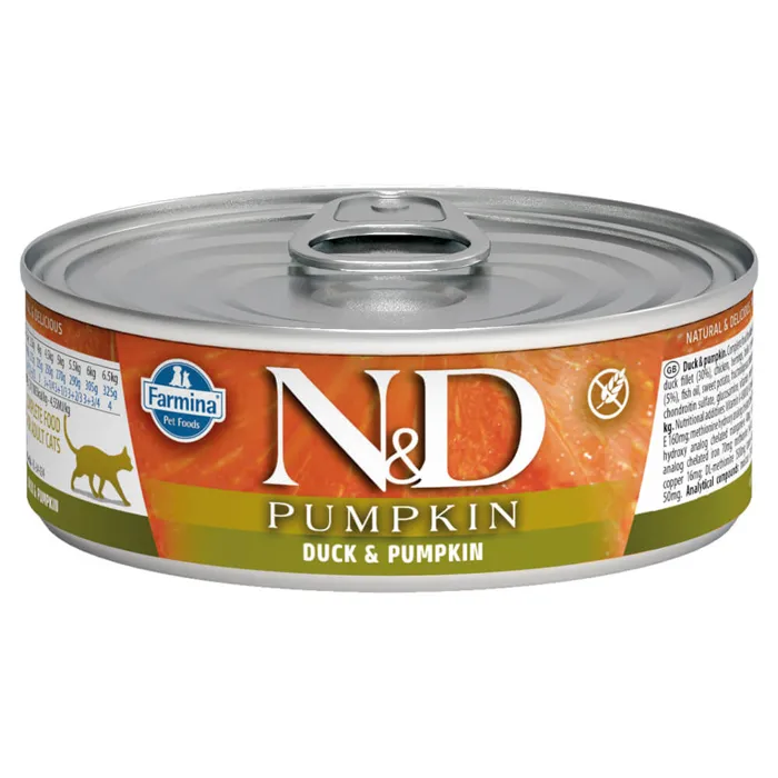 Farmina N&d Pumpkin Duck & Pumpkin Wet Cat Food 2.46-oz