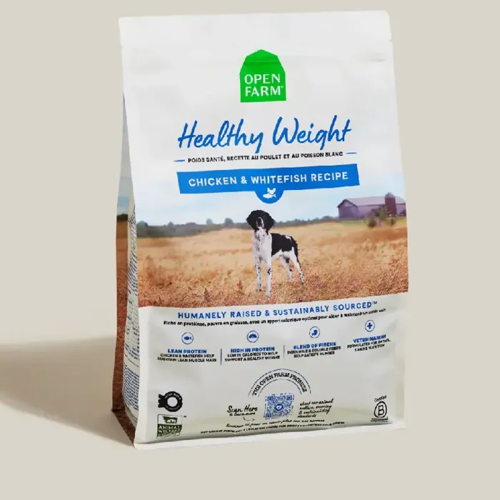 Open Farm Dog Dry Healthy Weight Chicken Whitefish 4#