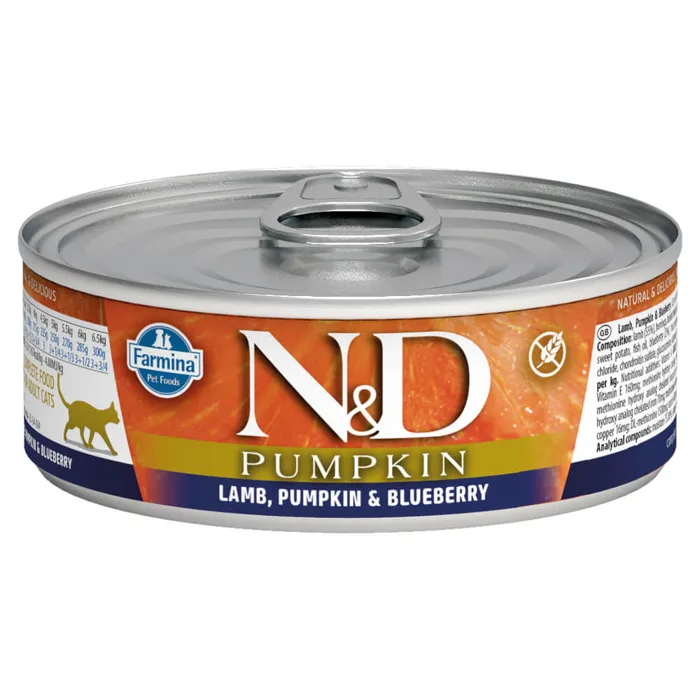 Farmina N&d Pumpkin Lamb & Blueberry Wet Cat Food 2.46-oz