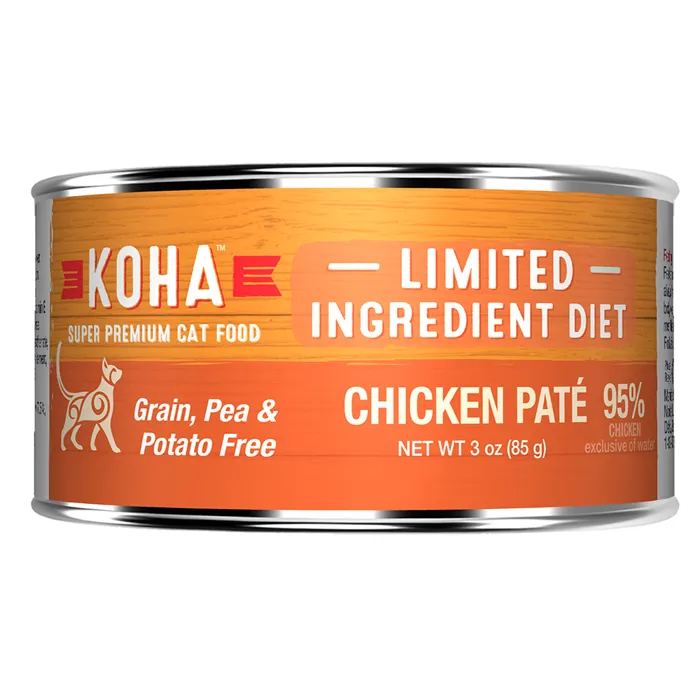 Koha LID Cat Pate Chicken 3oz