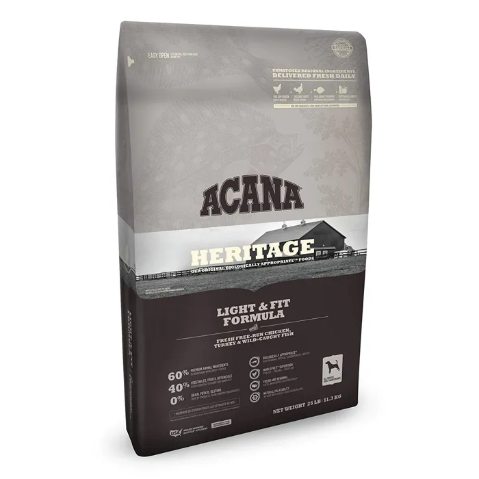 ACANA HERITAGE LIGHT & FIT 25LB