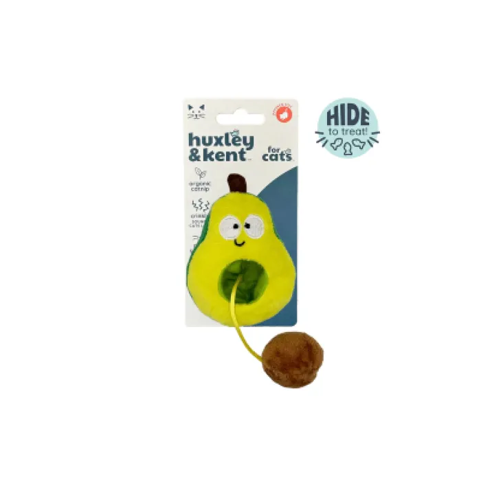 Huxley& Kent Cat Toy Popper Avocado