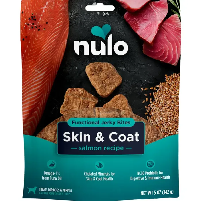 Nulo Skin/Coat Salmon Jerky 5oz