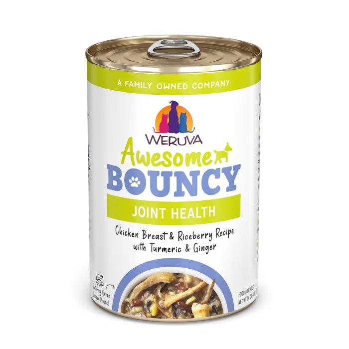 Weruva Dog Awesome Bouncy Chicken & Rice 14OZ