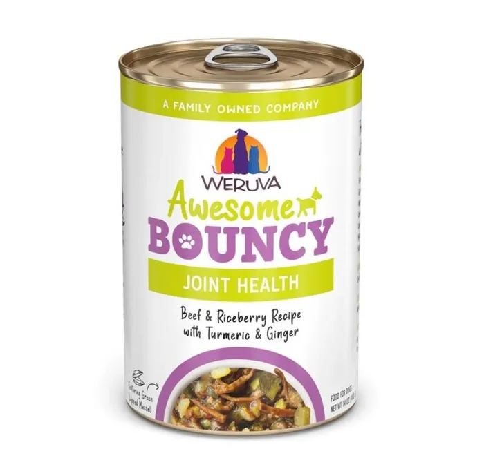 Weruva Dog Awesome Bouncy BF Turmeric 14OZ