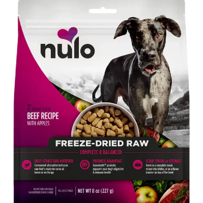 Nulo Dog FD Raw GF Beef/Apple 18oz