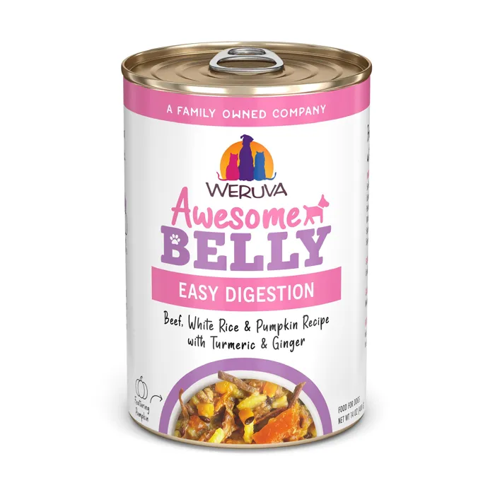 Weruva Awesome Dog Belly Beef/Rice 14OZ