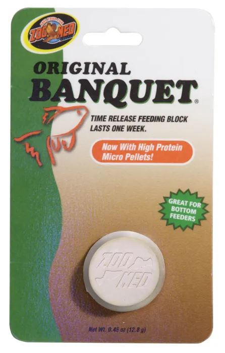 Zoo Med Aquatrol Banquet Block Feeder Regular