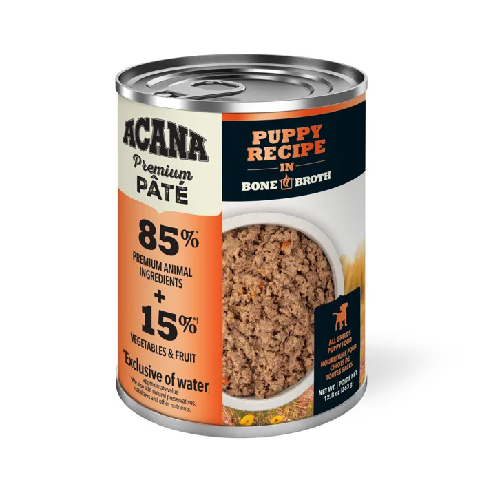 ACANA DOG FOOD CAN 12.8-oz PUPPY RECIPE PATE